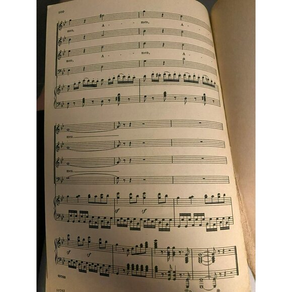 Vintage STABAT MATER By Gioacchino Rossini For Soli & Chorus With Piano Accompan - Picture 5 of 6